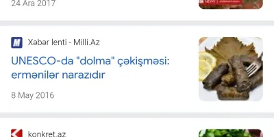DOLMA MƏNİMDİR!